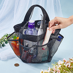 Rectangle Polyester Sandbeach Tote Bags&nbsp;ABAG-WH20014-01