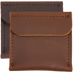 2Pcs 2 Colors Rectangle PU Leather Ring Bags&nbsp;ABAG-CL0001-20