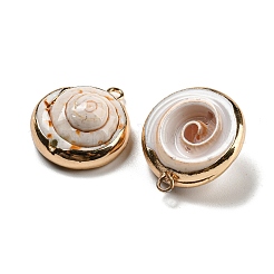 Natural Conch Shell Pendants&nbsp;BSHE-G034-14