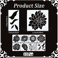 PET Plastic Drawing Painting Stencils Templates&nbsp;DIY-WH20011-54