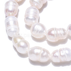 Natural Cultured Freshwater Pearl Beads Strands&nbsp;PEAR-N012-06K
