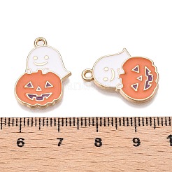Halloween Theme Rack Plating Alloy Enamel Pendants&nbsp;LS-ENAM-N056-358A