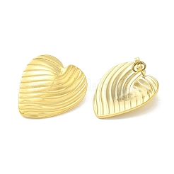 Ion Plating(IP) 304 Stainless Steel Stud Earrings&nbsp;EJEW-K268-09G