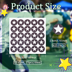 PVC Plastic Waterproof Stickers&nbsp;LS-DIY-WH0386-18B