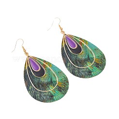 Alloy Dangle Earrings for Women&nbsp;WG8F981-01