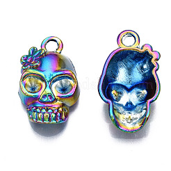 Rainbow Color Alloy Pendant Rhinestone Settings&nbsp;PALLOY-N163-136-NR