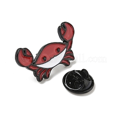 Crab Enamel Pins&nbsp;JEWB-P047-01F-EB