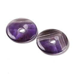 Natural Amethyst Pendants&nbsp;G-F524-H14