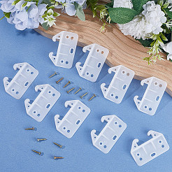 12 Sets Plastic Drawer Slides Guides Replacement Part Kit&nbsp;FIND-GF0007-20
