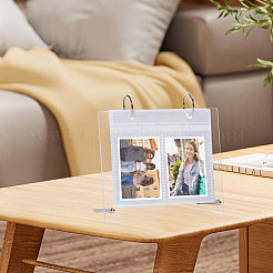 3 Inch 10 Pockets Acrylic Calendar Photos Album&nbsp;AJEW-WH0596-158