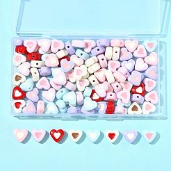 100Pcs Opaque Acrylic Beads&nbsp;OACR-FS0002-48