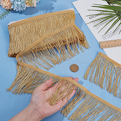 Polyester Lace Trims&nbsp;SRIB-WH0011-425A