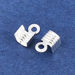 Brass Folding Crimp Ends&nbsp;KK-C163-09S