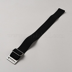 2Pcs Polyester Elastic Waist Belt with Alloy Buckles&nbsp;AJEW-WH0248-562A