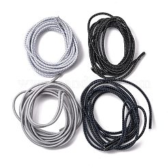 16Set 4 Color DIY Elastic Lock Shoelace&nbsp;AJEW-NB0002-35