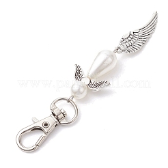 Angel & Wing Alloy Pendant Decoration&nbsp;HJEW-JM02307
