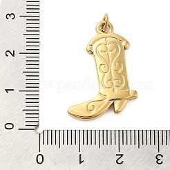 304 Stainless Steel Pendants&nbsp;STAS-U023-02G