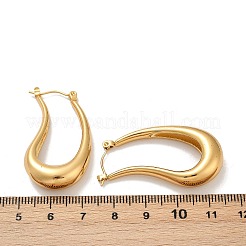 304 Stainless Stee Hoop Earrings&nbsp;EJEW-M105-06G