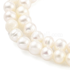 Natural Cultured Freshwater Pearl Beads Strands&nbsp;PEAR-C003-08E