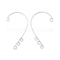 Tarnish Resistant 316 Stainless Steel Ear Cuff Findings&nbsp;X-STAS-H148-01P