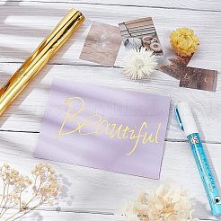 A4 Hot Stamping Foil Paper&nbsp;DIY-WH0193-02A