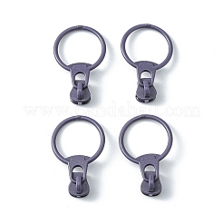 Alloy Zipper&nbsp;PALLOY-WH0079-16P-RS