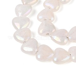 Electroplate Natural Quartz Crystal Beads Strands&nbsp;G-T144-40