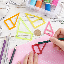 Acrylic Quilting Template for Pet Bandana&nbsp;DIY-WH0033-63A