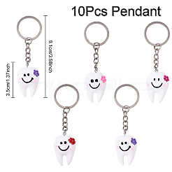 10Pcs Resin Keychain&nbsp;KEYC-YW00211