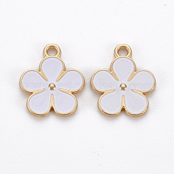 Alloy Enamel Pendants&nbsp;ENAM-N055-033G-NR