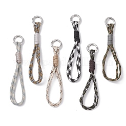 6Pcs Polyester & Spandex Parachute Cord Pendant Decorations&nbsp;HJEW-JM03800