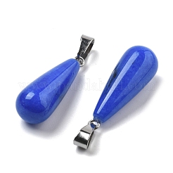 Natural White Jade Pendants&nbsp;G-T081-31