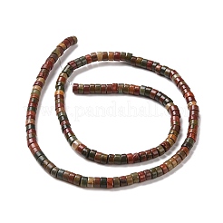 Natural Polychrome Jasper/Picasso Stone/Picasso Jasper Beads Strands&nbsp;G-F631-A50