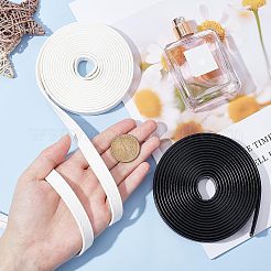 2 Rolls 2 Colors PU Leather Cord&nbsp;DIY-CA0001-88