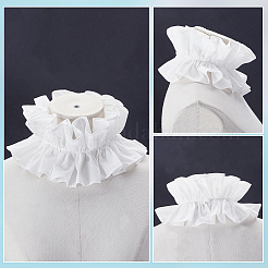 Detachable Cottom False Collars&nbsp;AJEW-WH0460-150A