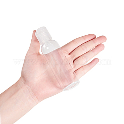 60ml Transparent PET Refillable Plastic Disc Top Cap Bottles&nbsp;MRMJ-WH0037-05B