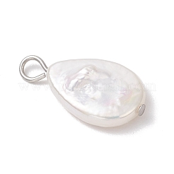 Natural Keshi Pearl Pendants&nbsp;PALLOY-JF04242-03