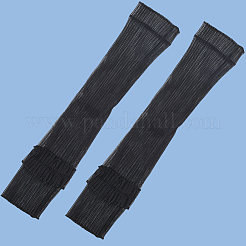Polyester Lace Arm Oversleeves for Women&nbsp;AJEW-WH20007-88A
