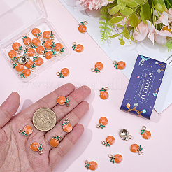 40Pcs Alloy Enamel Pendants&nbsp;ENAM-SC0007-20
