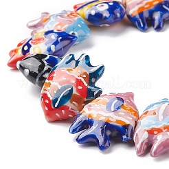 Handmade Porcelain Beads&nbsp;X1-PORC-G002-54J