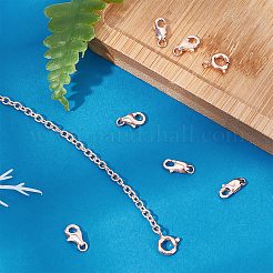 9Pcs 9 Style 925 Sterling Silver Clasps&nbsp;STER-BBC0001-17C