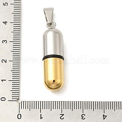 Ion Plating(IP) 304 Stainless Steel Pendants&nbsp;STAS-D110-46GP