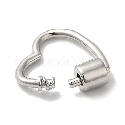 Rack Plating Brass Screw Carabiner Lock Charms&nbsp;KK-D047-09P