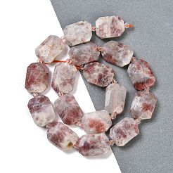 Natural Sunstone Beads Strands&nbsp;G-B125-P14-01