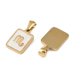 Constellations Natural White Shell Pendants&nbsp;STAS-M338-01K-G
