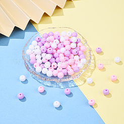 30G 3 Colors Opaque Acrylic Beads&nbsp;MACR-YW0003-44E