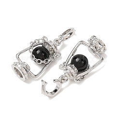 Natural Obsidian Pendants&nbsp;GG-CBA0251-04P-07
