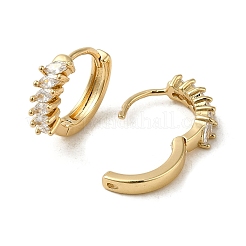 Brass Hoop Earrings&nbsp;EJEW-L271-15KCG-06