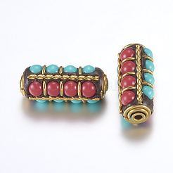 Handmade Indonesia Beads&nbsp;IPDL-F022-55C