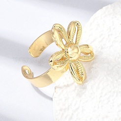 Brass Cuff Open Rings&nbsp;KK-CBA5B62-07G